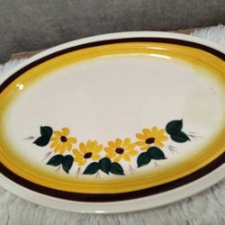 Vintage Servings Plate