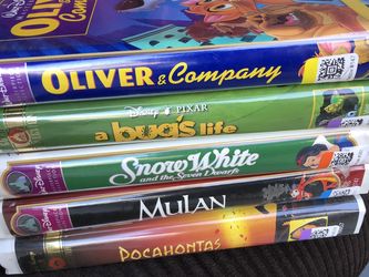 DISNEY MOVIES!!! VHS!!! BLACK DIAMOND!!