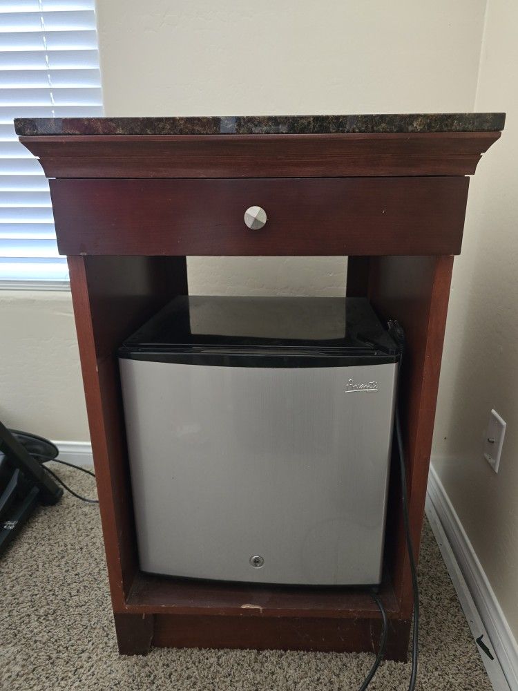 Mini Fridge Cabinet