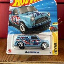 Hotwheel 67 Austin Mini Van 