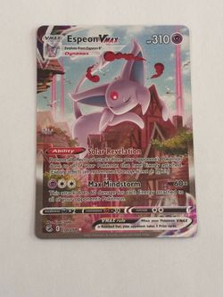 Espeon Vmax Alr art Pokemon Card