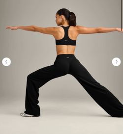 Oner Active SoftMotion™ Straight Leg Pants with Gray Logo Black Short S