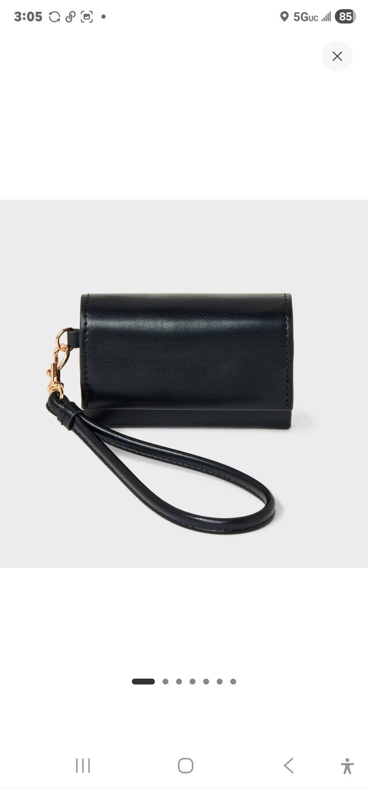 Mini Wristlet Wallet - A New Day