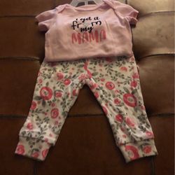 Baby Essentials Onesie & Pant Suit