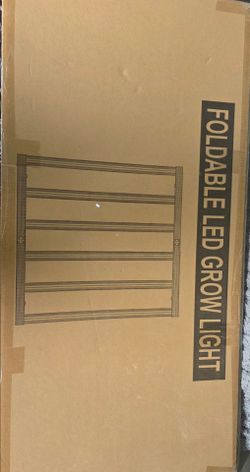 LED 4'x4' Foldable, 6 Bar Full Spectrum Grow Light
