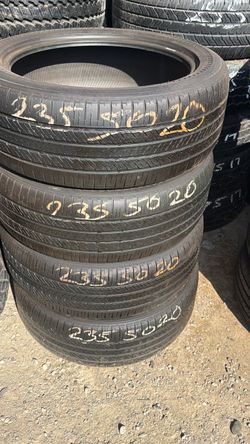 Used tire set