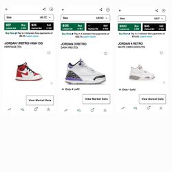 Toddler Jordan Retros (READ DESCRIPTION!)