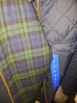 Lmk blue Tommy puffer jacket