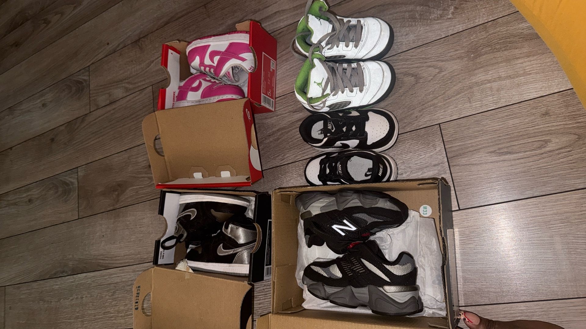 Toddler Jordan, Nike , And New Balance 