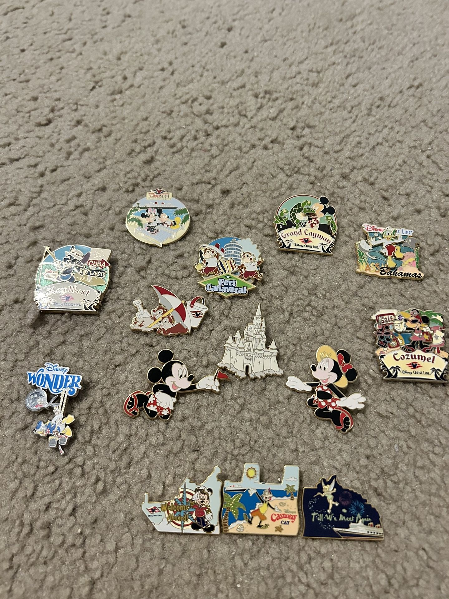 Disney Cruise Line Pin Sets