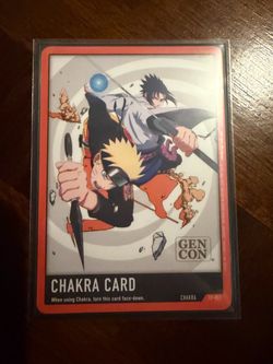 Naruto Chakra Card Gen Con CP-001