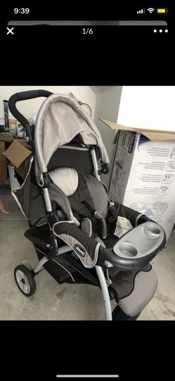 Open box Chicco cortina stroller