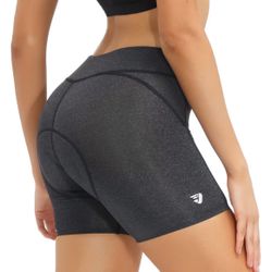 Padded Bike Shorts Women Cycling Underwear Bicycle Biking Shorts with 3D Padding Super Lightweight Breathable Design Black (Medium)