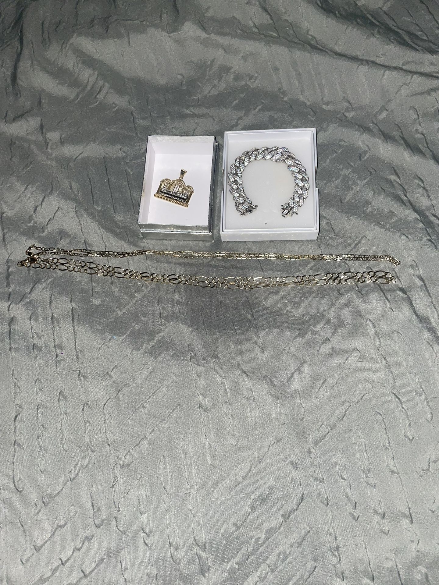 Gold Chain Set