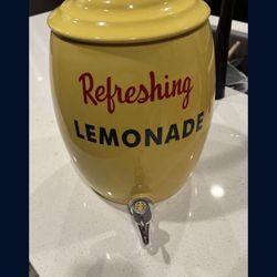 Ceramic Lemonade Jar