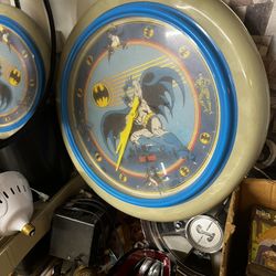 Vintage Batman Clock