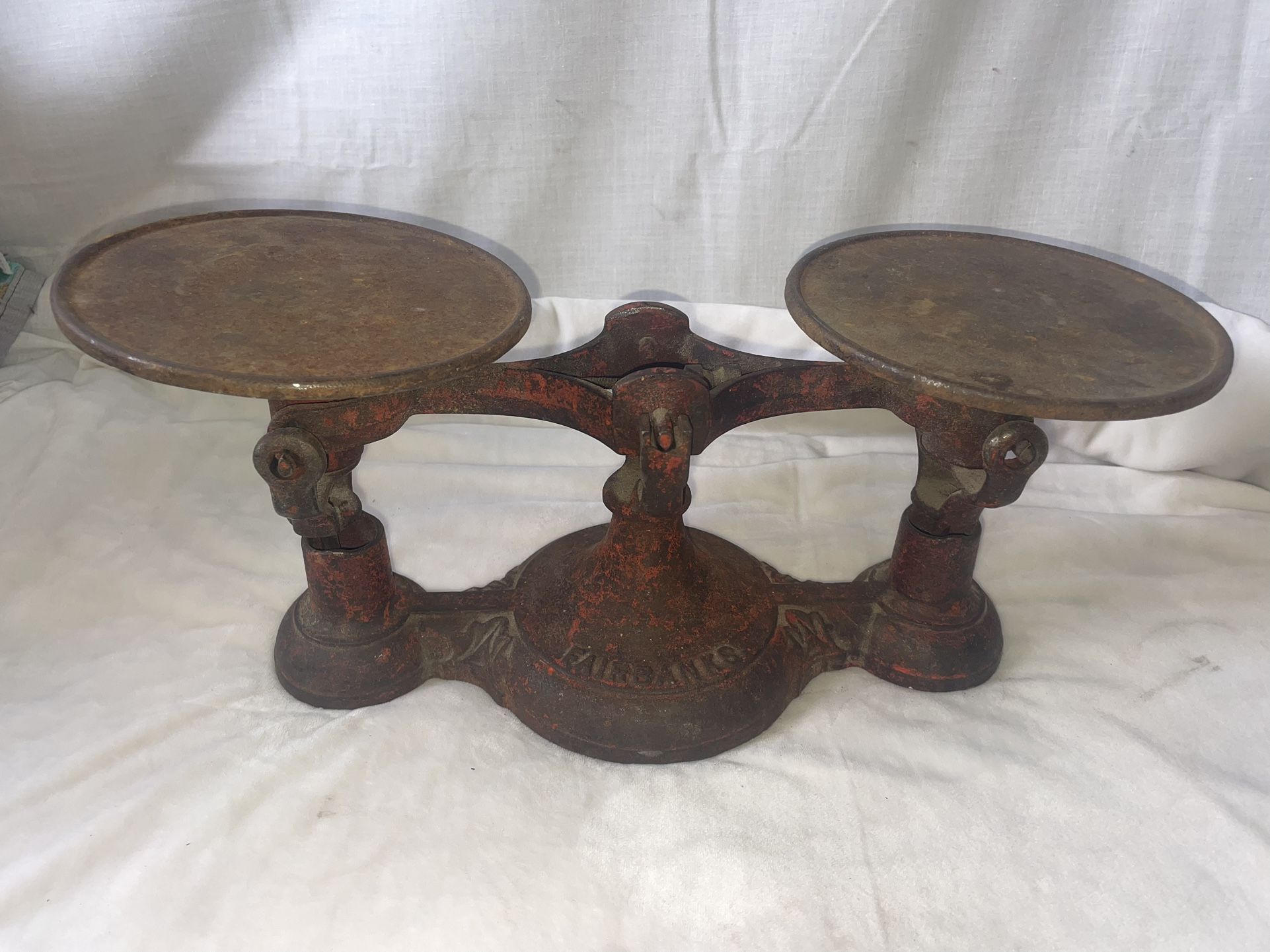 Antique Cast Iron Fairbanks No. 3 Candy Mercantile Farm Balance Scale