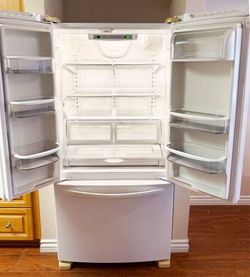 KitchenAid French Door Refrigerator, Works Great, White