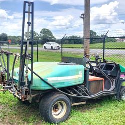  Cushman Textron Spraytek Pesticide Chemical Fertilizer Boom Sprayer Truckster 4W S660 EFI