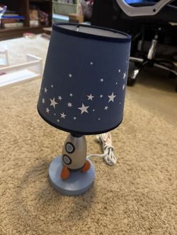 Rocket/space lamp for kid