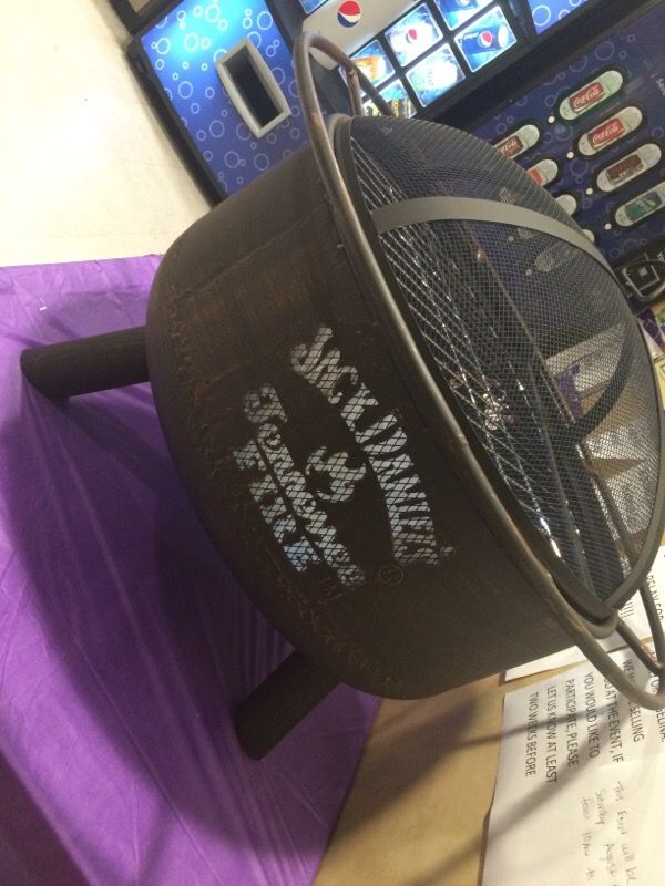 Jack Daniels fire pit