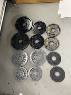 Small Olympic weight plates