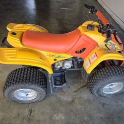 Polaris 90 Quad Taged Up An Papers 