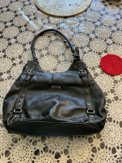 Laura Scott dark brown Shoulder Bag excellent condition