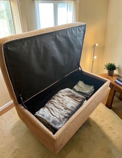 Ashley Sectional with Storage Ottoman