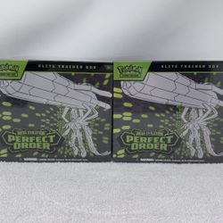 2 Perfect Order ETB (sealed) Plus Bulk