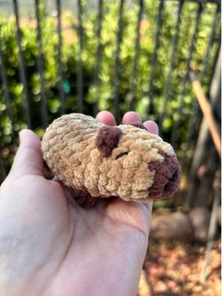 Mini Capybara plushie 🧶 handmade 🧶 crochet 🧶