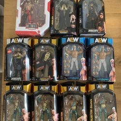 WWE/AEW Wrestling figure lot