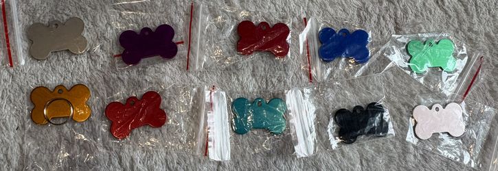 Aluminum Dog Tags 10 Pcs/$5