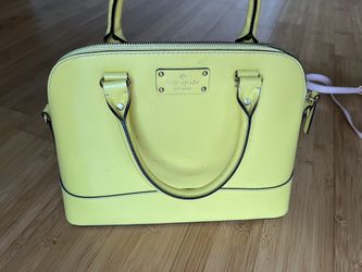 Kate Spade Yellow Purse Handbag
