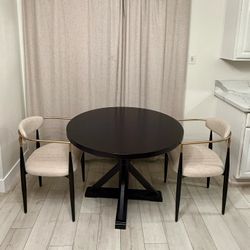 42 Inch Round Dining Table & Chairs Set
