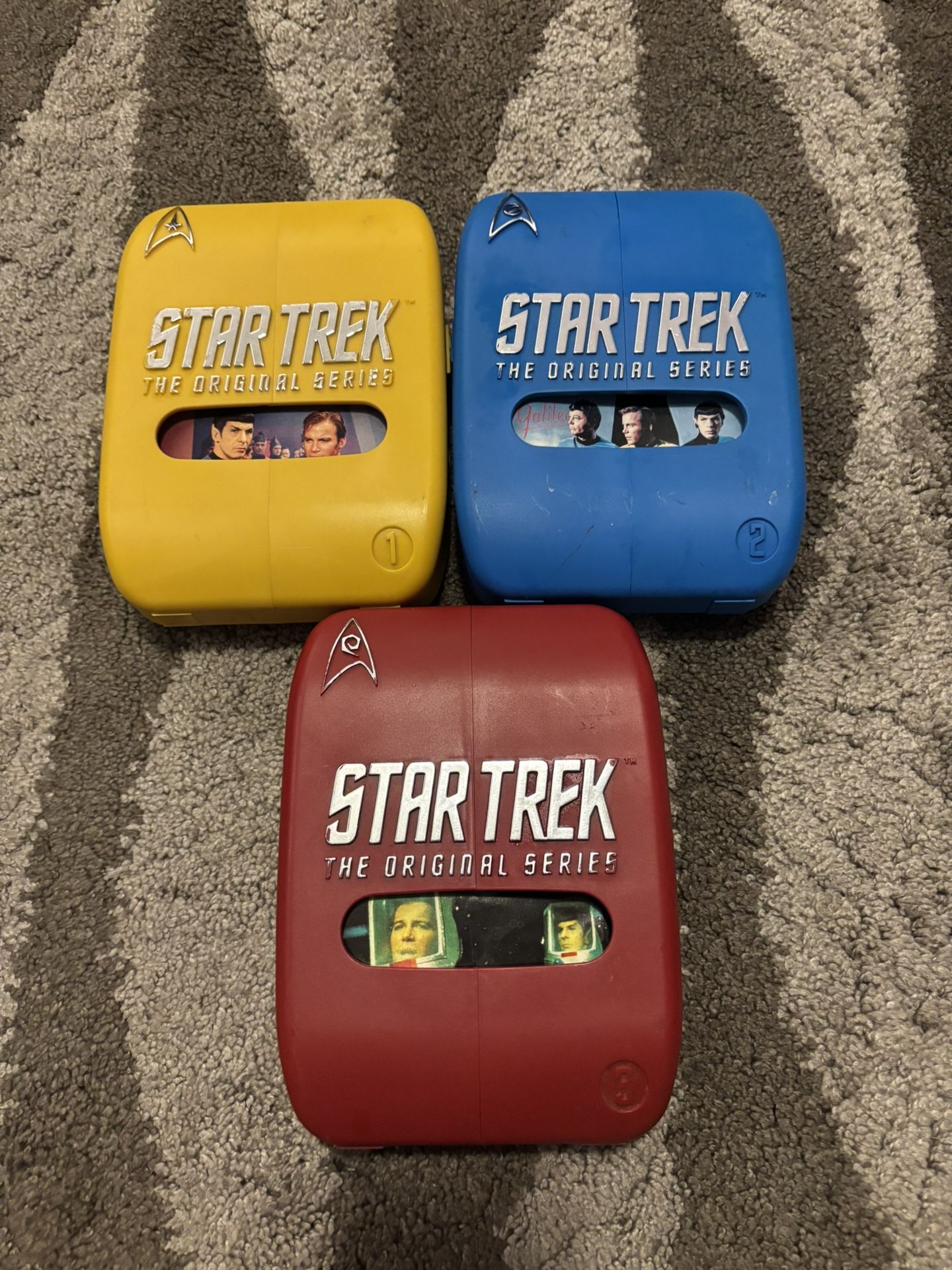 Star Trek - Original Series DVD Collection. Season 1-3 in Collectors Cases