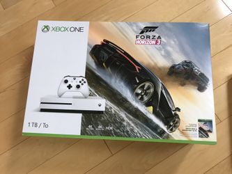 Microsoft Xbox One S - 1 TB - Robot White - Forza Horizon 3 Bundle