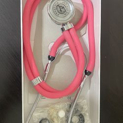 SPRAGUE STETHOSCOPE Five Stethoscopes in One Pink Prestige Medical