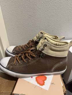 Brown Leather Chuck Taylor