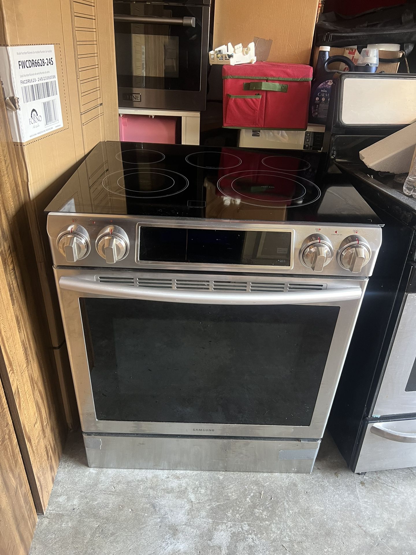 Estufa Eléctrica Samsung En Buenas Condiciones 