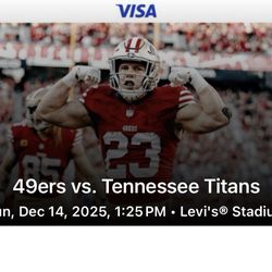 2 49ers Tickets 