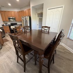 Tall Extendable Dining Table