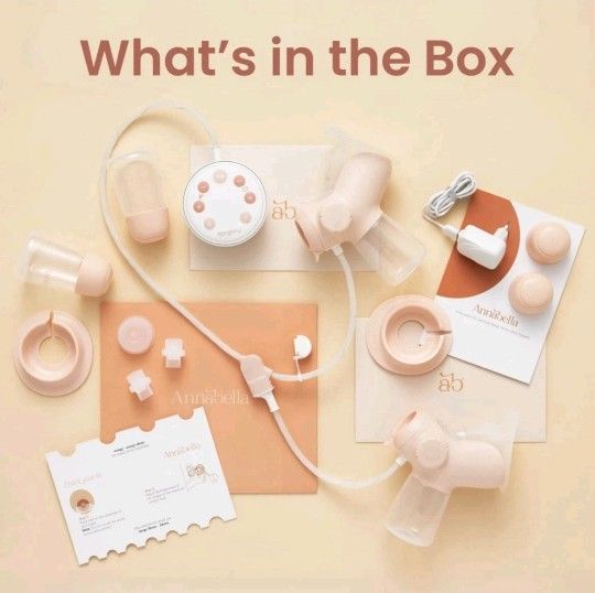 🍼 Annabella Double Breast Pump – Like New, Clean & Complete
Used only a few times and fully sterilized — this Annabella Double Pump (18–24mm)
