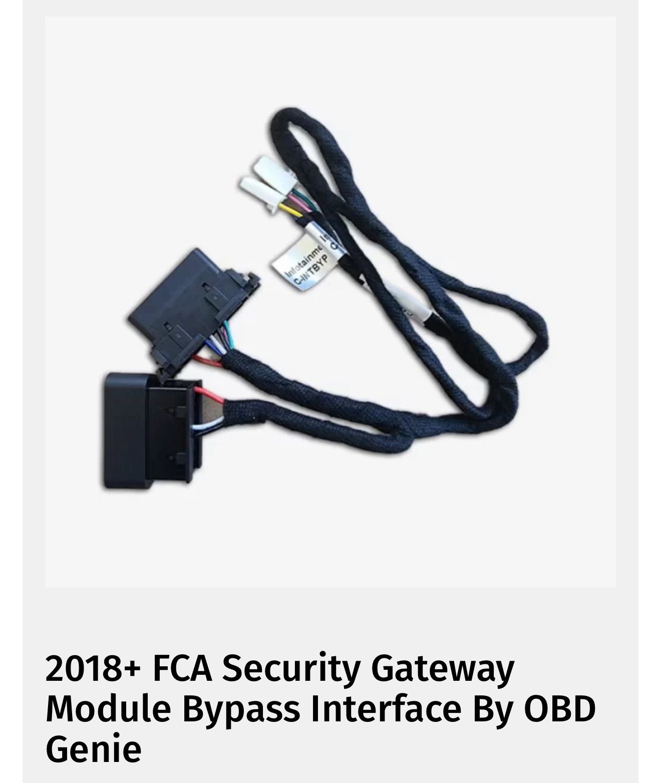 Security bypass gateway for ram