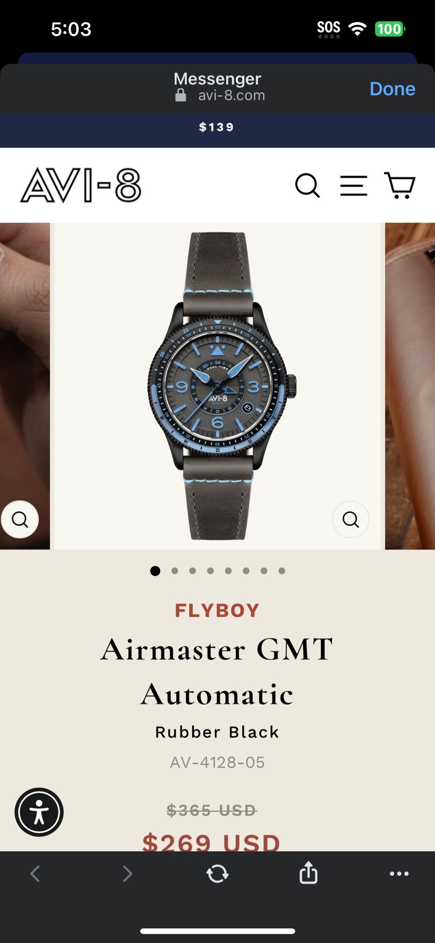 GMT watch