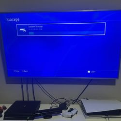 1tb PlayStation 4 Pro and Grand theft auto V disc