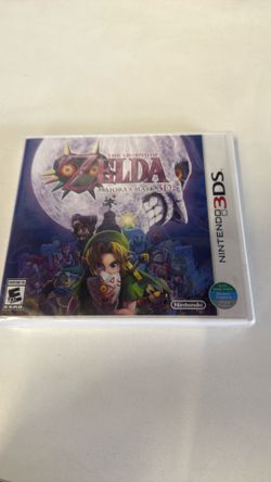 The Legend of Zelda Majora's Mask 3D Nintendo 3DS Brand New & Factory Sealed!