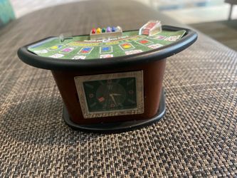 Blackjack Table Clock