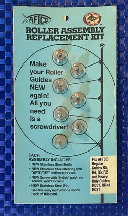 AFTCO Roller Assembly Replacement Kit