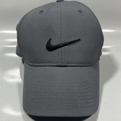 Nike Hat Legacy 91 Adjustable Hat Dri-Fit GRAY Laurel Oak Jonbullas Golf 